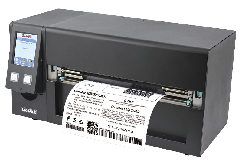 HD830i/HD830i+ - Промышленный широкий термо/термотрансферный принтер штрихкодов